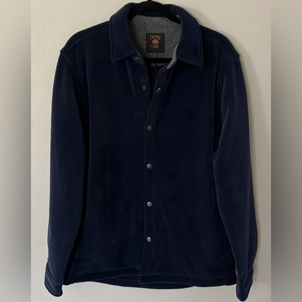 NWT, Cooper & Oak Men’s Jacket, Size Medium, Navy
